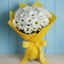 Букет цветов из:  Хризантемы в Новый