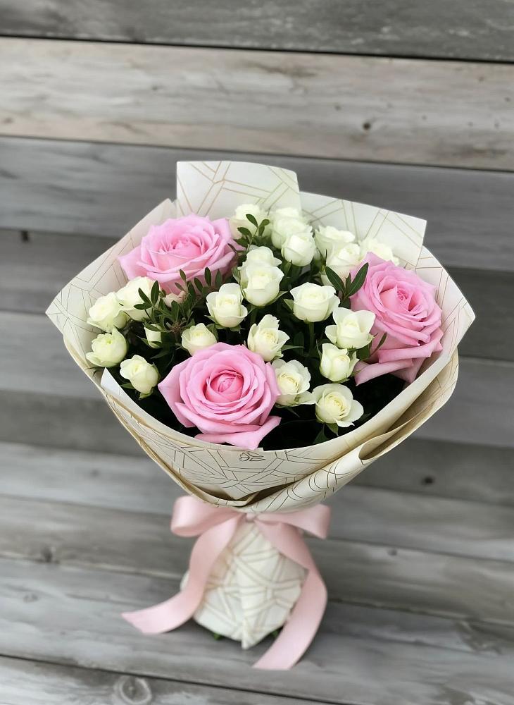 Букет цветов из: Розы в Новый