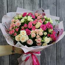 Букет цветов из:  Розы #REPLACE_PRED# Новый