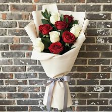 Букет цветов из:  Розы в Новый