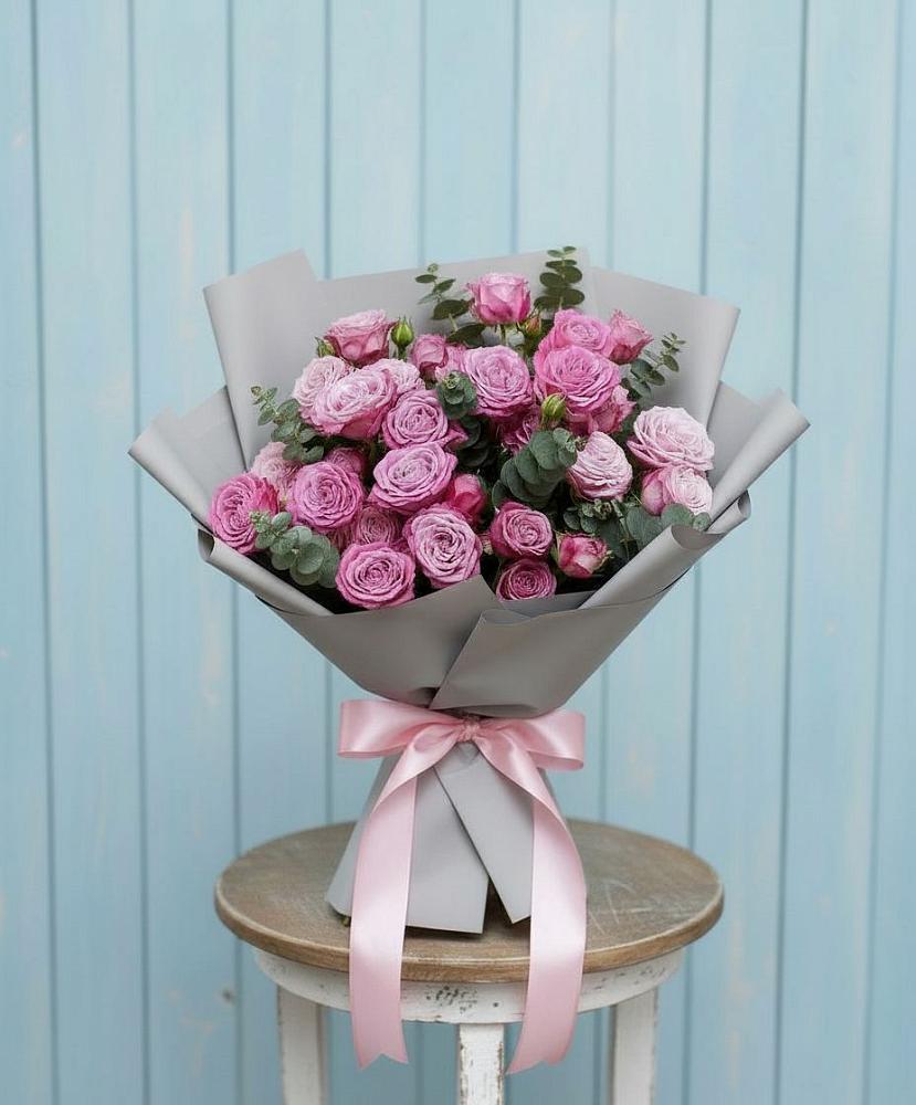 Букет цветов из: Розы в Новый