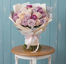 Букет цветов из:  Розы в Новый