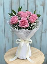 Букет цветов из:  Розы в Новый