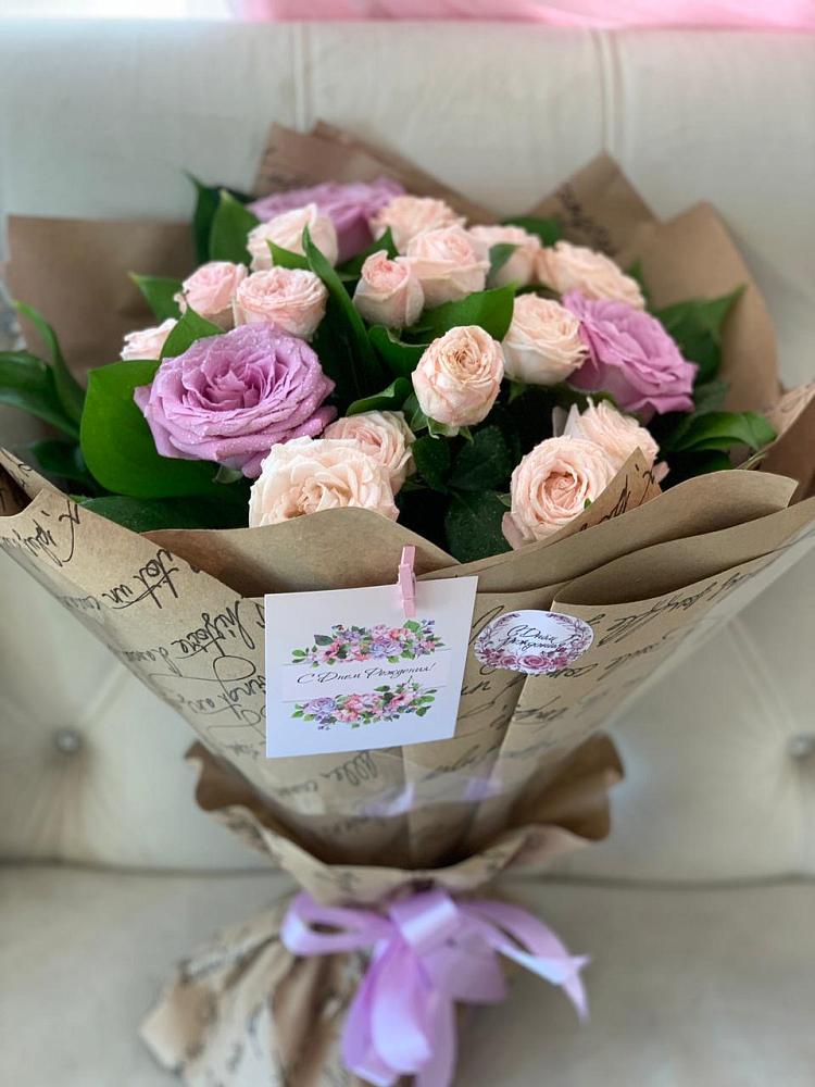 Букет цветов из: Розы в Новый