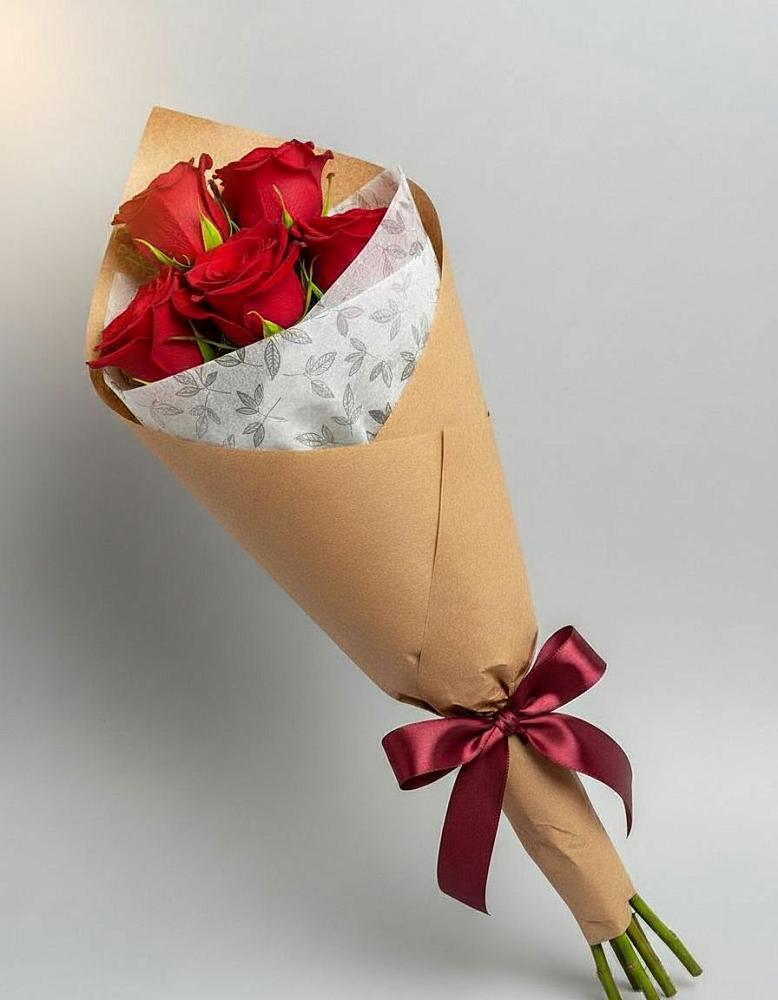 Букет цветов из: Розы в Новый