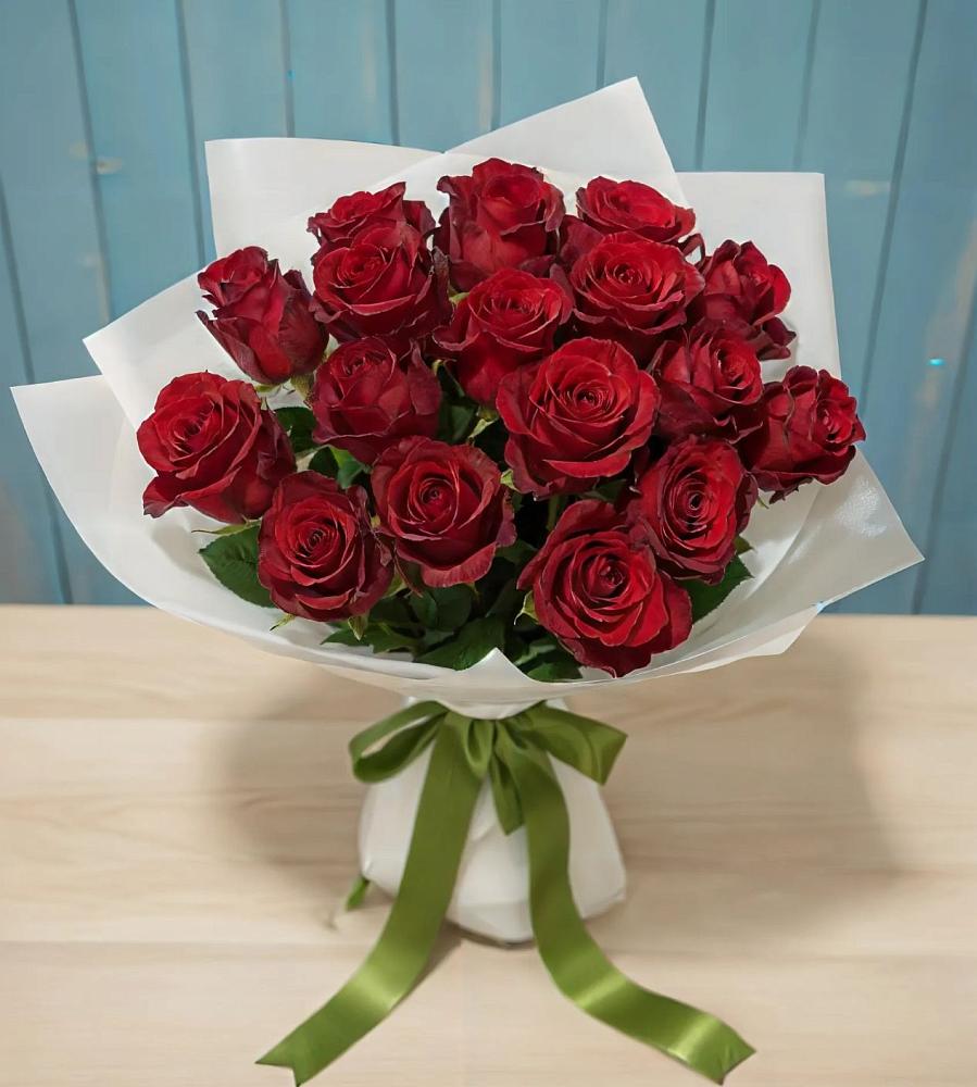 Букет Красные розы в Новый