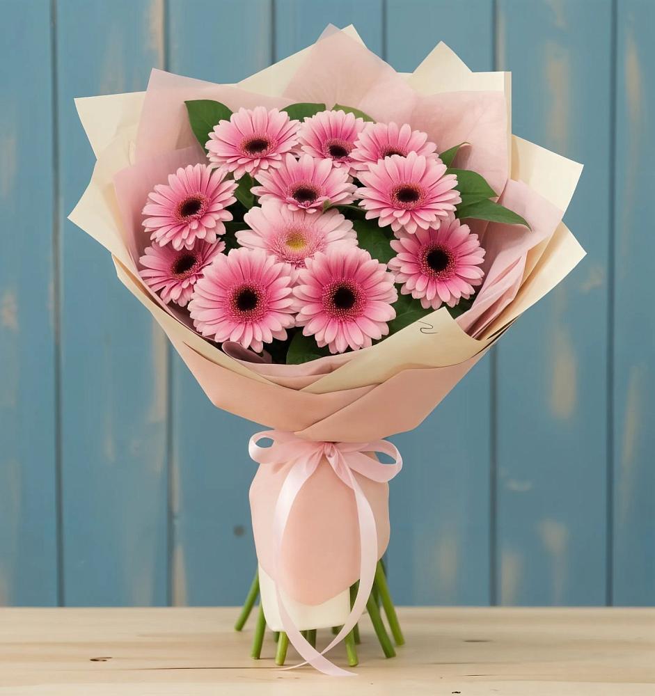 Букет цветов из: Герберы в Новый