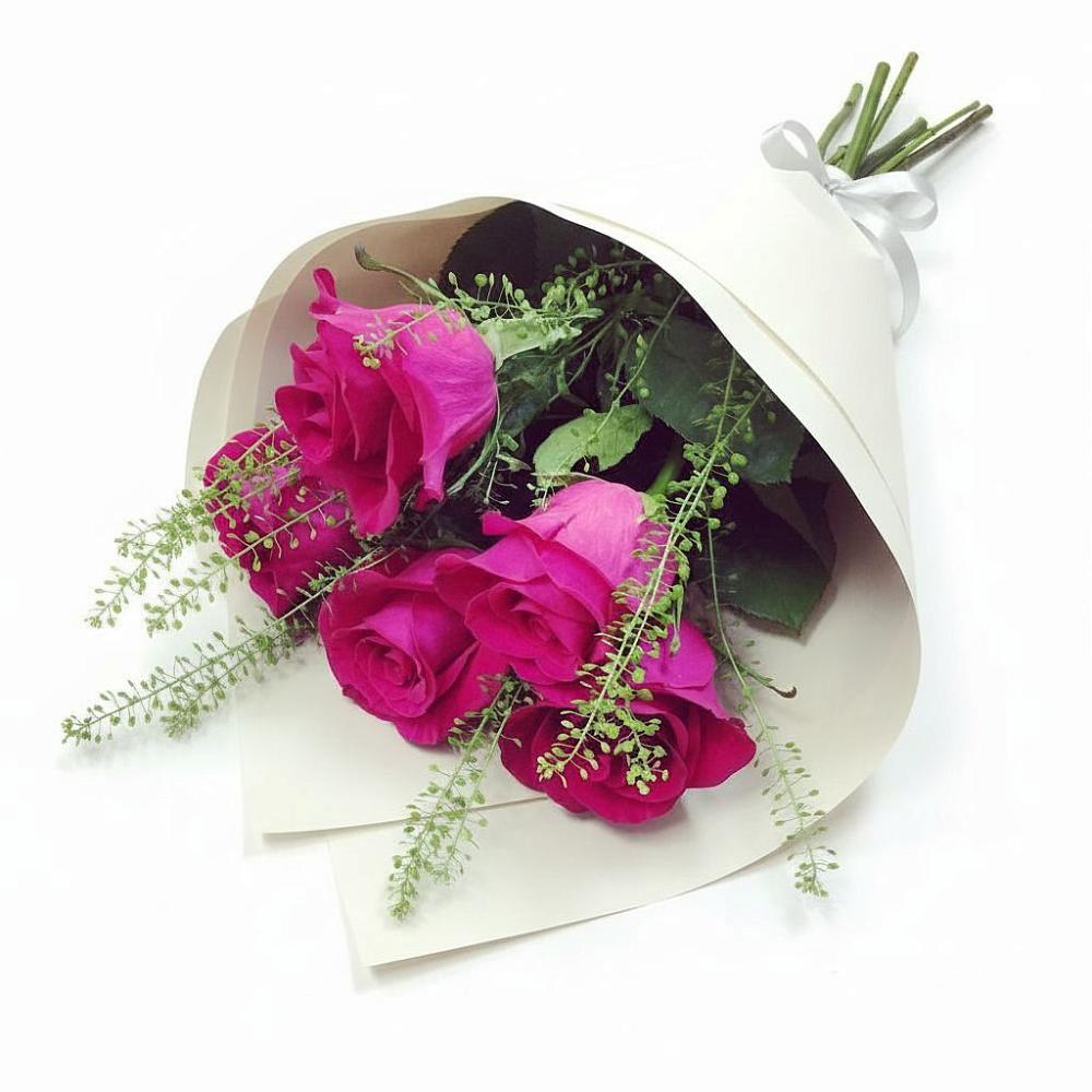 Букет цветов из: Розы в Новый