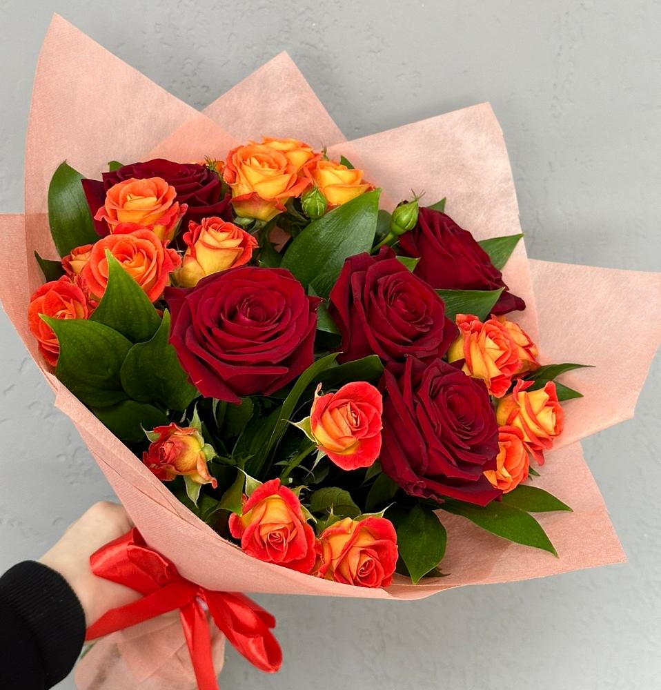 Букет Любовь и восторг в Новый