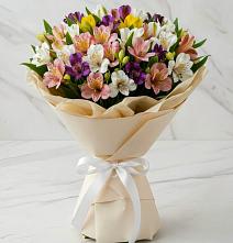 Букет цветов из:  Альстромерии #REPLACE_PRED# Новый