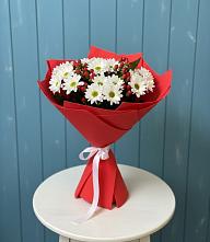 Букет цветов из:  Хризантемы #REPLACE_PRED# Новый