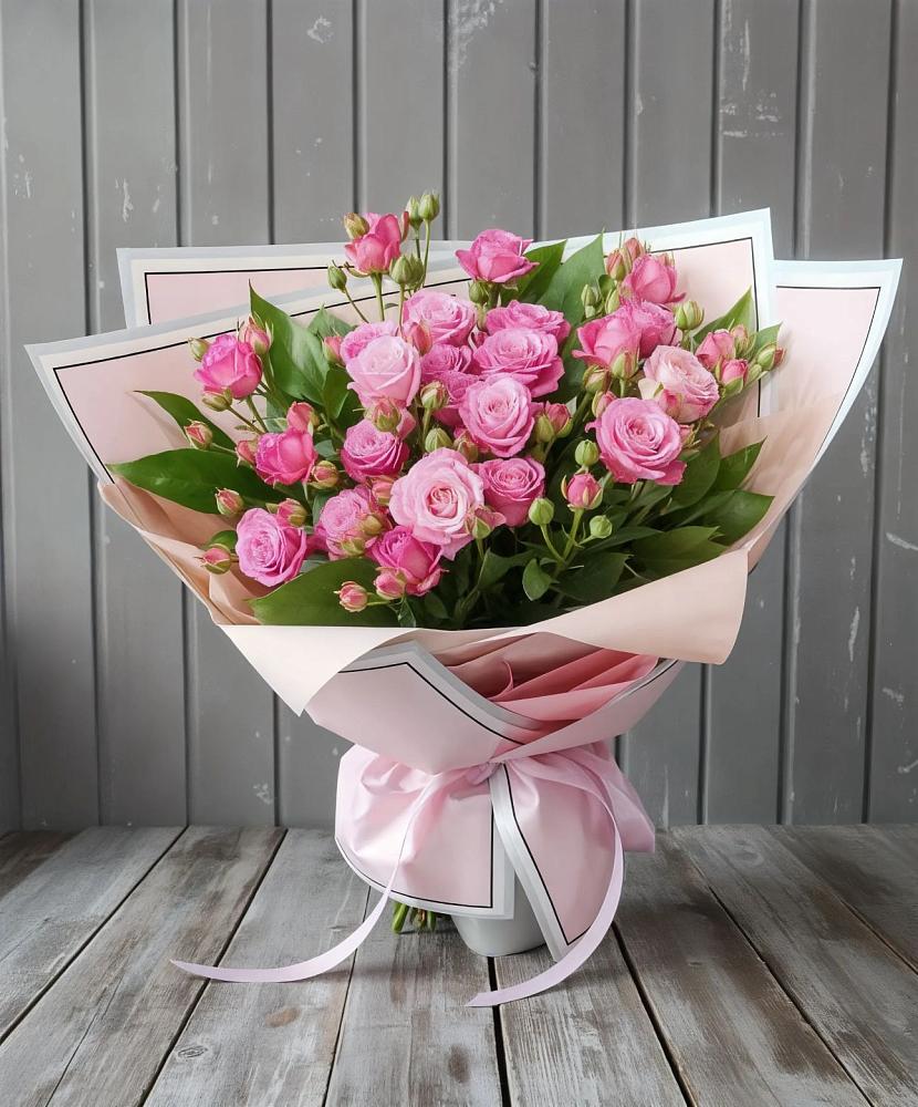 Букет Розовый кустик в Новый