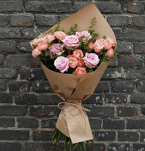 Букет цветов из:  Розы в Новый