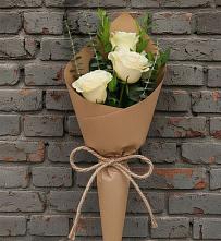 Букет цветов из:  Розы в Новый