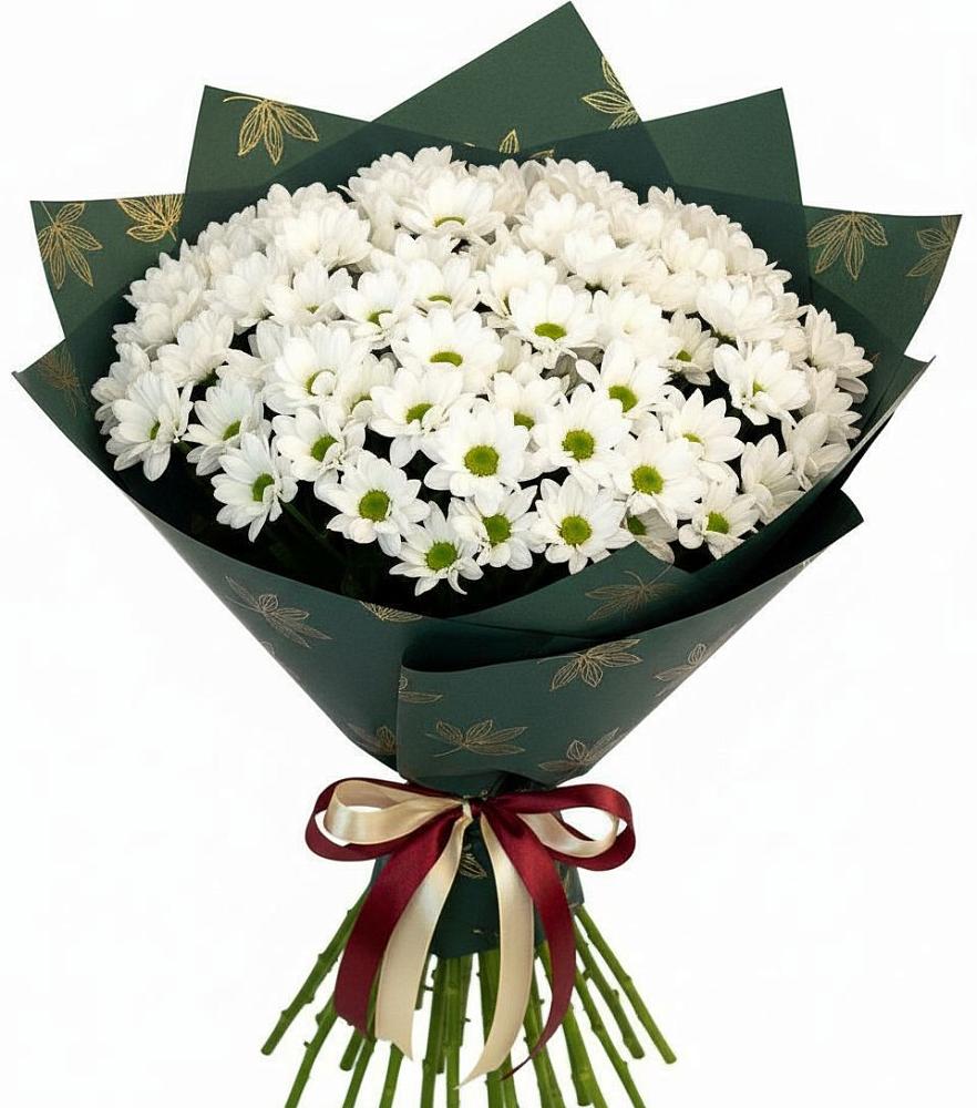 Букет цветов из: Хризантемы в Новый