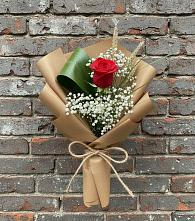 Букет цветов из:  Розы в Новый