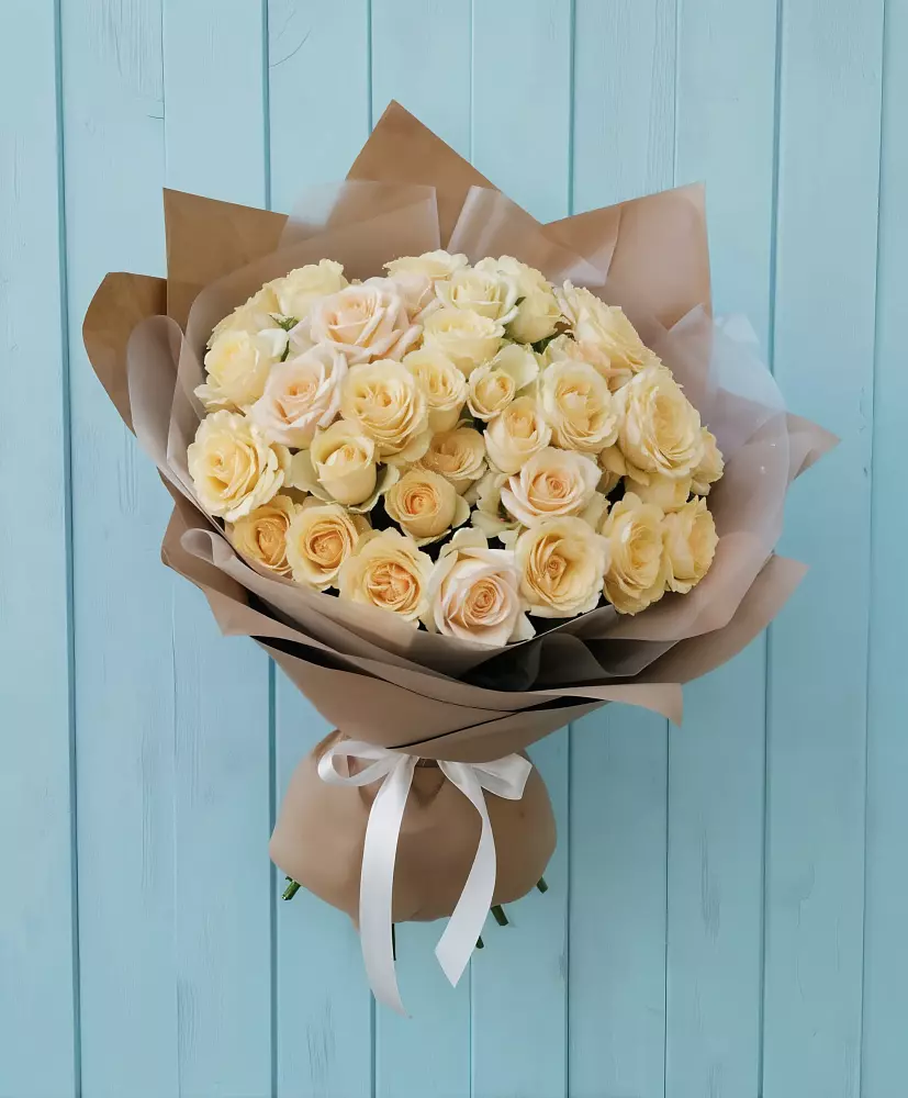 Букет Кремовое облако в Новый